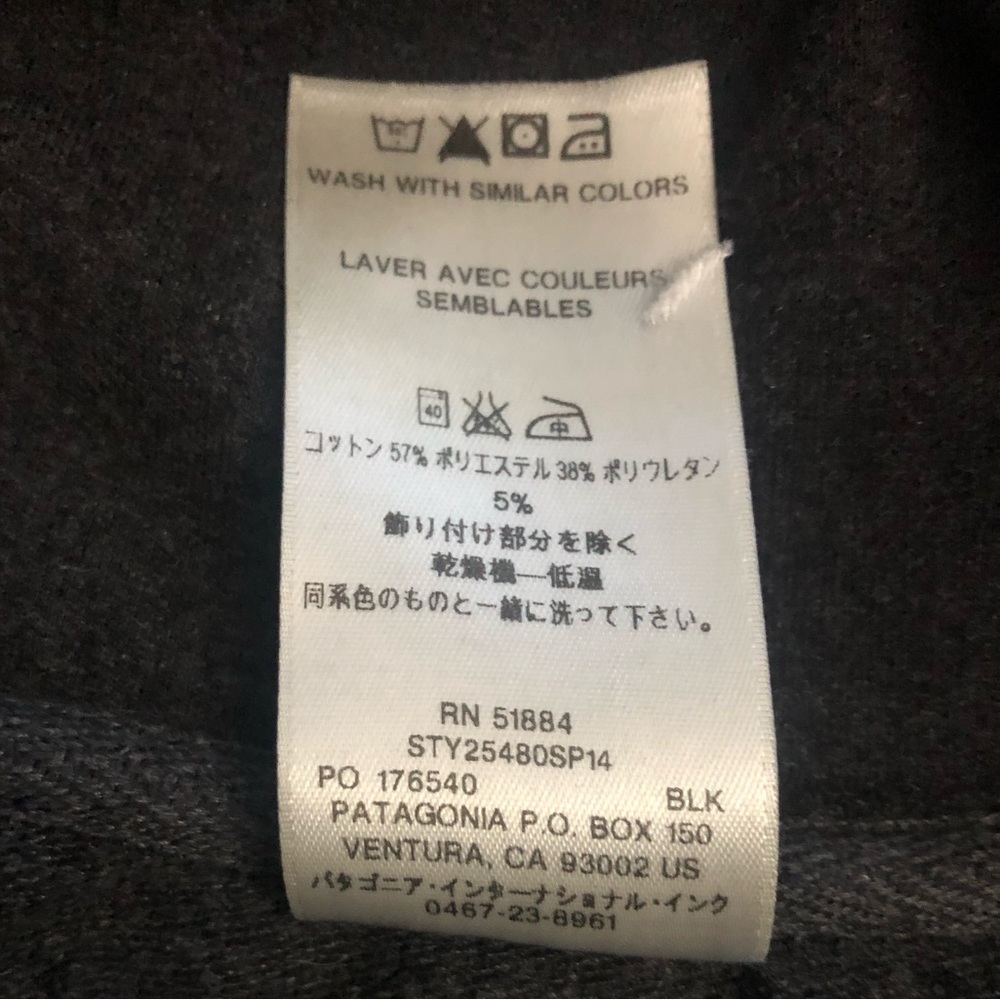 Patagonia Women’s Swell Belle Full Zip Fleece Jacket Size M Black Pockets Casual - Picture 12 of 12